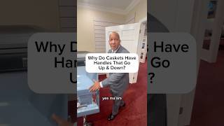 Why do caskets have handles that go up and down? #funeral #funeralservice #funeralhome