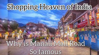 Famous Manali Mall Road  | Manali shopping market Tour | Manali tourist places | Top Place of Manali