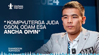 KOMPYUTERGA JUDA OSON, ODAMGA ANCHA QIYIN - SHAMSIDDIN VOHIDOV