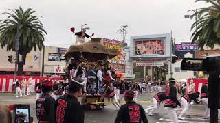 令和3年 岸和田旧市だんじり 曳き出し 全町駅前