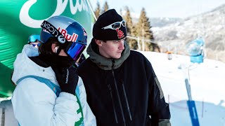 What it feels like to coach professional snowboarders