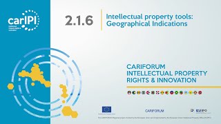 CarIPI - 2.1.6 - IP tools - Geographical Indications