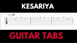 Kesariya / Kesariya Rangu Guitar tabs | Brahmastra | Arijit Singh