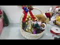 diy christmas sweet basket 🎁 easy gift idea for the holidays