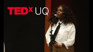 Pertunjukan puisi improvisasi | Huda sang Dewi | TEDxUQ