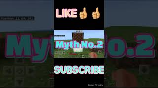 Minecraft Mythbusters 1.19 #shorts #youtubeshorts #minecraftshorts