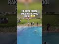 kai and the boys throw rakai in the pool kaicenet rakai tylil foryou fyp pool funnymoments