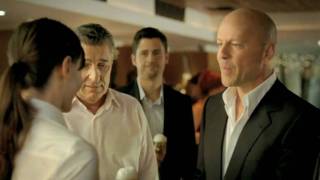 Veltins Werbung mit Bruce Willis, Veltins commercial - Bruce Willis, Rudi Assauer, Beer, Pils, in HD