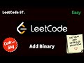 67. Add Binary || Leetcode || C++ || Hindi