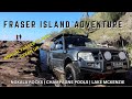 4WDING FRASER ISLAND | TAKING ON NGKALA ROCKS | Whales and Sharks spotted K'Gari National Park