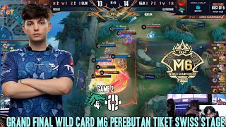 BUSET ADA KAGURA 😁 | GAME 2 ULFHEDNAR VS INSILIO GRAND FINAL WILDCARD M6