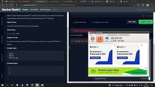 Cut #1 in Linux HackerRank