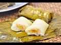 Sweet Sticky Rice in Banana Leave (Thai Dessert) - Kao Tom Mud ข้าวต้มมัด [4K]