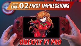 BEAUTY and a BEAST!  Eva 02 limited edition onexfly F1 Pro Handheld.