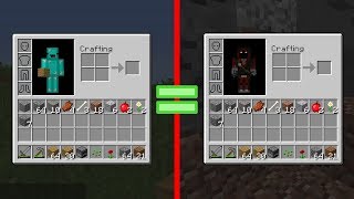 Minecraft but BadBoyHalo and I’s Inventories are Linked