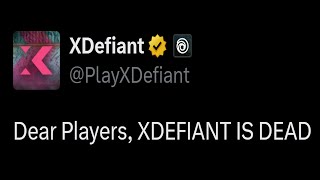 Goodbye XDefiant...