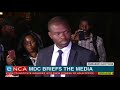 MDC's Dr Nkululeko Sibanda holds briefing following protest violence