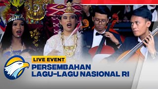 LIVE EVENT - Persembahan Lagu Nasional Indonesia Di HUT ke 79 RI