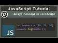 17. Arrays Concept in JavaScript | javascript tutorial | UiBrains | NAVEEN SAGGAM