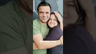 Rajpal Yadav with wife & daughter #shorts