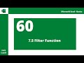 Filter Function in Excel | Filter Dynamic Array Function Excel