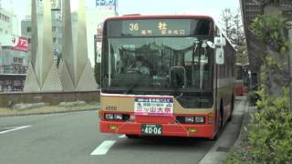 【神姫バス】社営業所4556三菱KC-MP317M@明石駅南口('13/03)