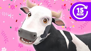 ¡Las Mejores Canciones de La Vaca Lola! - La Granja de Zenón | El Reino Infantil