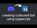 Creating a discord bot using TYPESCRIPT (Full Guide + Complete Handler)