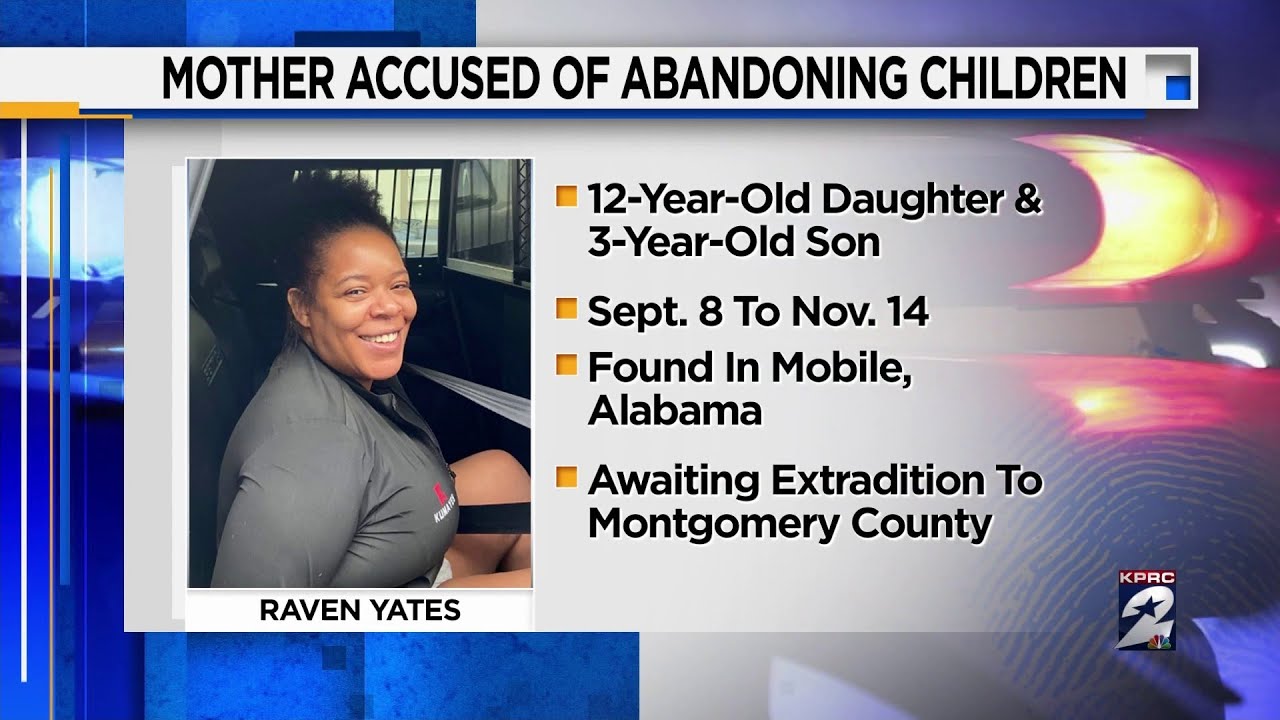 Mother Accused Of Abandoning Children Has Been Arrested - YouTube