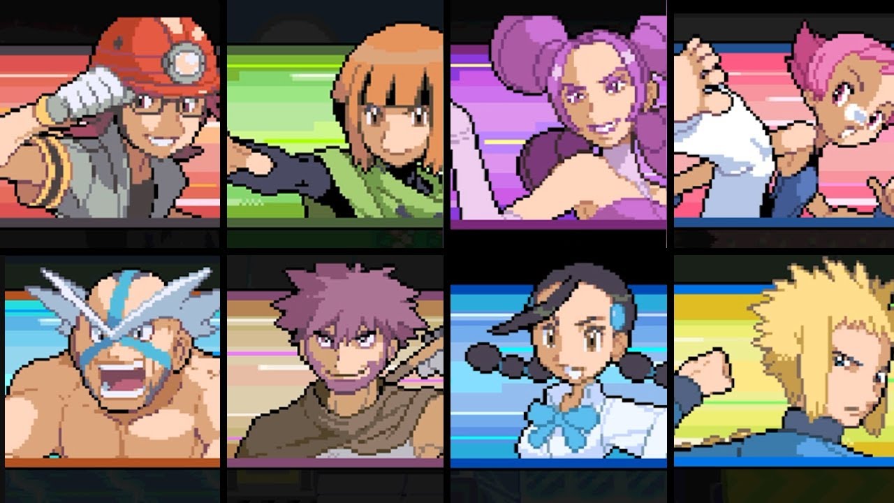 Pokemon Platinum - All Gym Leaders (Sinnoh League) - YouTube