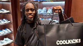 Kai Cenat Goes Shopping For Sneakers With COOLKICKS