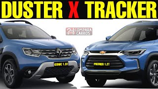 COMPARATIVO Duster Iconic 1.3 Turbo vs Tracker Premier 1.2 Turbo