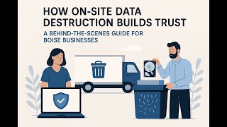 🔒 How On-Site Data Destruction Builds Trust | A Guide for Boise Businesses