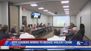 Knoxville city leaders work to reduce violent crime