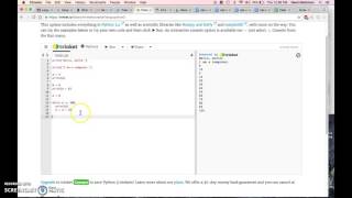 Python with Trinket (Part 1)