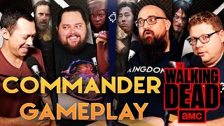 Rick vs Michonne vs Glenn vs Daryl | Commander Melee the Walking Dead Edition | MTG EDH Gameplay