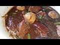 ร้านก๋วยเตี๋ยวเนื้อนายดำ ข้างสถานีรถไฟชุมพร noodles soup with beef thailand