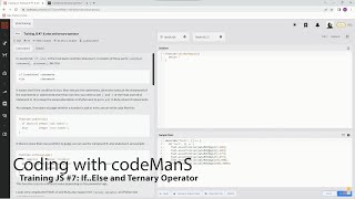 (Archived) Codewars 8 kyu Training JS #7: If..Else and Ternary Operator JavaScript