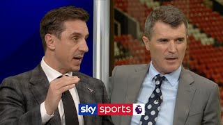 Gary Neville and Roy Keane discuss how important staying grounded is to a footballer's success