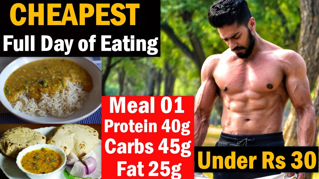 Full Day Of Eating | Muscle Building | Indian Bodybuilding Diet - YouTube