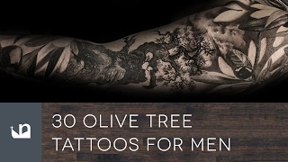 30 Olive Tree Tattoos For Men