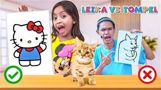 LEIKA BIKIN CHALLENGE SAMA TOMPEL, MENANG GAK YA?😍KOMPILASI VLOG 1 JAM LEIKA SERU SERUAN SAMA TOMPEL