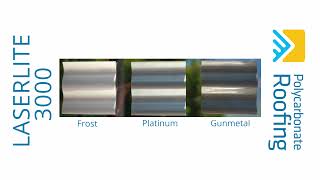 Polycarbonate Roofing Laserlite 3000 Colour Options