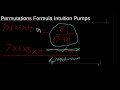 Combinations and permutations