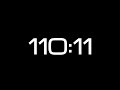 125 minute countdown timer no sound