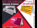 get customized monsoon billboard done