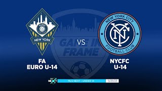 Highlights: FA Euro U14 vs NYCFC U14 | MLS Next: Northeast U14 | 5.25.23