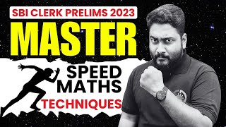 SBI Clerk 2023 Master Speed Math || Unique Techniques & Approach || Career Definer | Kaushik Mohanty