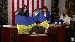 🇺🇸🇺🇦 El presidente de Ucrania, Volodymyr Zelensky, habla ante el Congreso de Estados Unidos