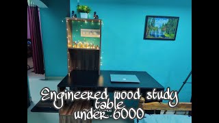 Flipkart  Perfect Engineered Wood Study Table ( Installation )